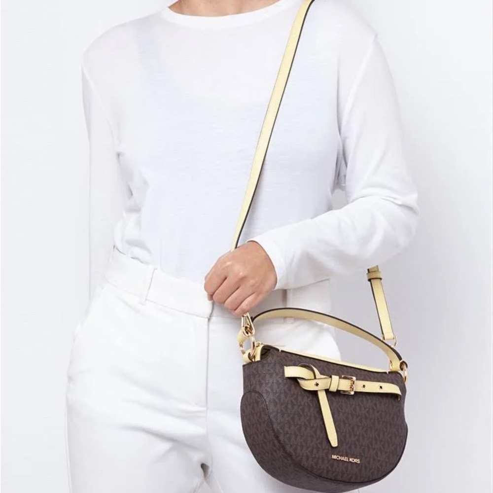 Michael Kors 
Emilia Medium Logo Shoulder Bag